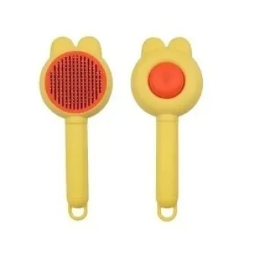 Pet Self Cleaning Slicker Auto Brush Removes For Cats &amp; Dogs Hair