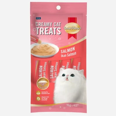 Smart Heart Creamy Cat Treat Salmon Flavor 60gm