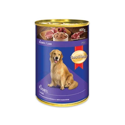 SmartHeart Adult Dog Food Lamb (Can) 400gm