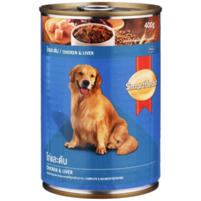 SmartHeart Dog Can Food – Chicken Formula (400g)